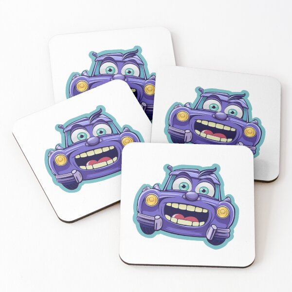 Item preview, Cute cartoon car designed and sold by Stickermagician.