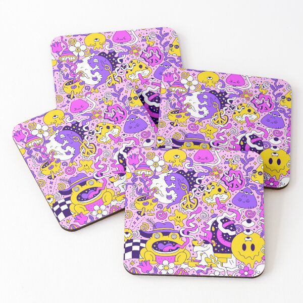 Item preview, Magic Frog & the Melting Mushrooms designed and sold by WowThatsAwful.