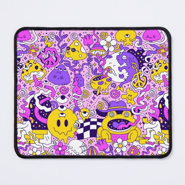 Item preview, Magic Frog & the Melting Mushrooms designed and sold by WowThatsAwful.