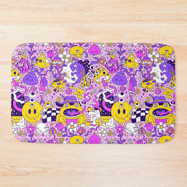 Item preview, Magic Frog & the Melting Mushrooms designed and sold by WowThatsAwful.