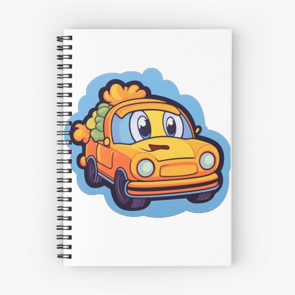 Item preview, Cute cartoon car designed and sold by Stickermagician.