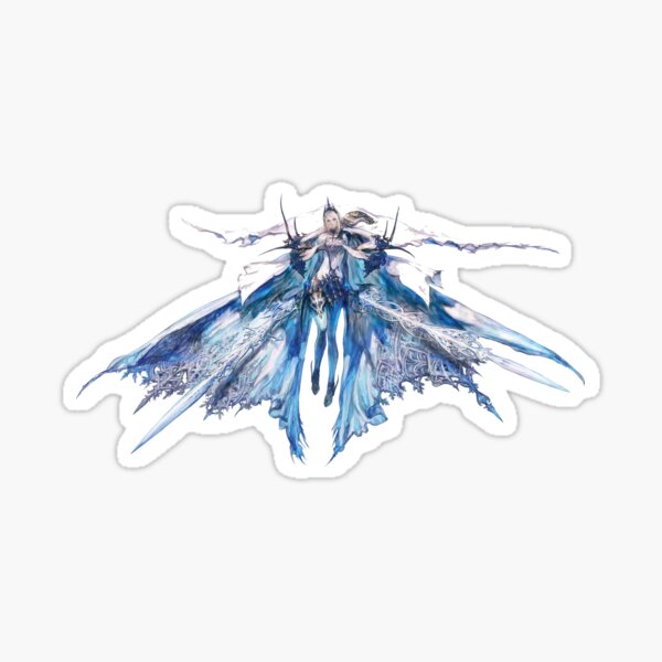 Final Fantasy 16 FFXVI Shiva Sticker For Sale By Fauxfell Redbubble   St,small,507x507 Pad,600x600,f8f8f8 