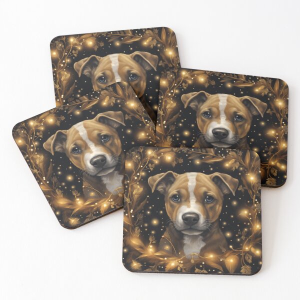 Item preview, Golden Staffy Puppy designed and sold by Nocturne  Paws.