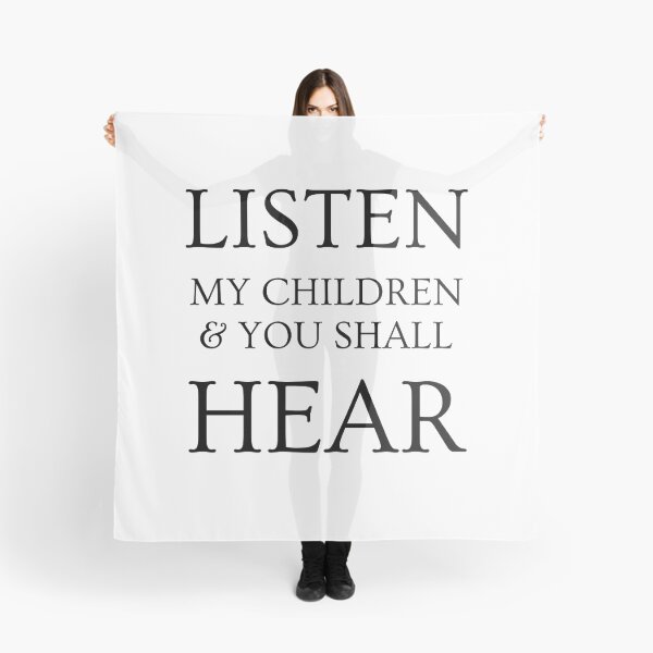 Item preview, Listen My Children - Paul Revere's Ride (Transparent) designed and sold by DashboardLights.