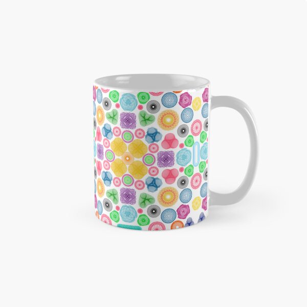 Item preview, Pretty Pinks: a Patterned Spirograph Collage designed and sold by RachelEDesigns.