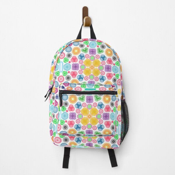 Item preview, Pretty Pinks: a Patterned Spirograph Collage designed and sold by RachelEDesigns.