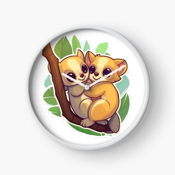 Item preview, Cute cartoon lemur designed and sold by Stickermagician.
