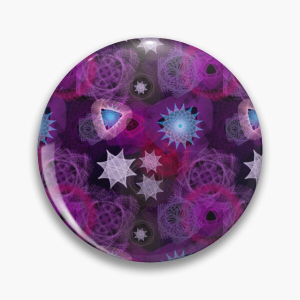 Item preview, Hazy Purples: a Patterned Spirograph Collage designed and sold by RachelEDesigns.