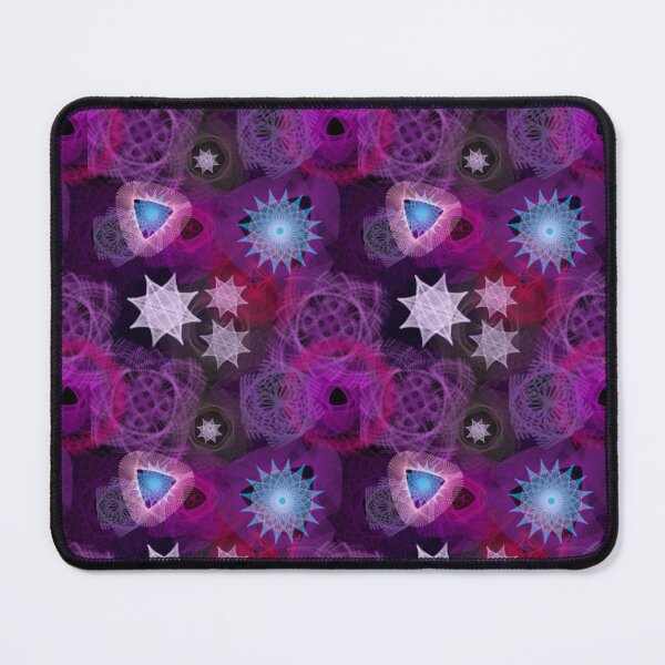 Item preview, Hazy Purples: a Patterned Spirograph Collage designed and sold by RachelEDesigns.