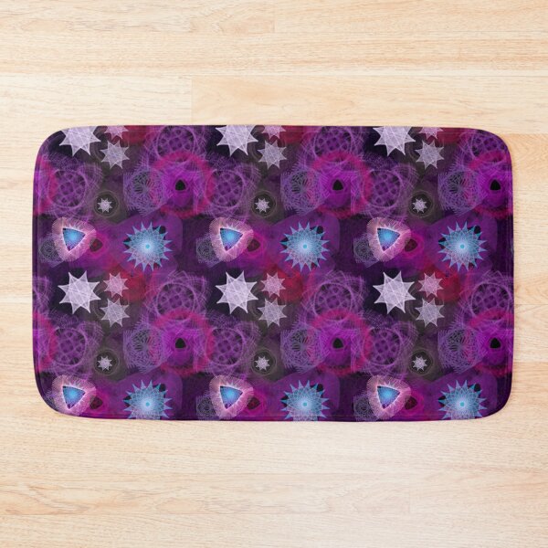 Item preview, Hazy Purples: a Patterned Spirograph Collage designed and sold by RachelEDesigns.