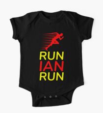 Run Ian Run (Custom Upon Request) Short Sleeve Baby One-Piece