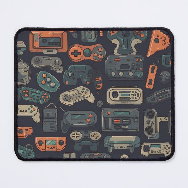Item preview, Retro Console Generations Pattern designed and sold by RobotBadGuy0.