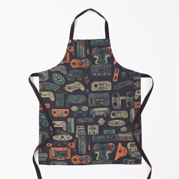 Item preview, Retro Console Generations Pattern designed and sold by RobotBadGuy0.