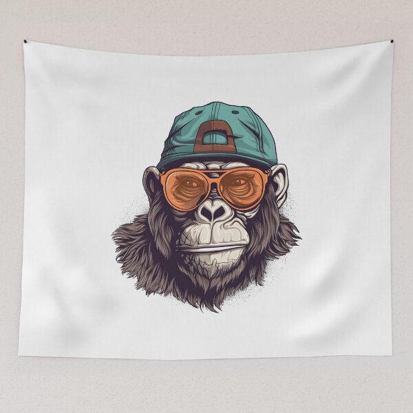 Item preview, Monkey Head designed and sold by hamishby.