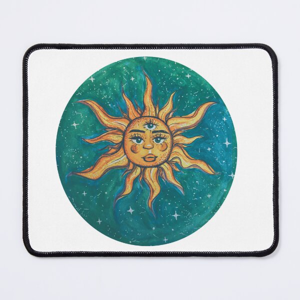 Item preview, Celestial sun boho hippie designed and sold by BrontesWhimsyStore.