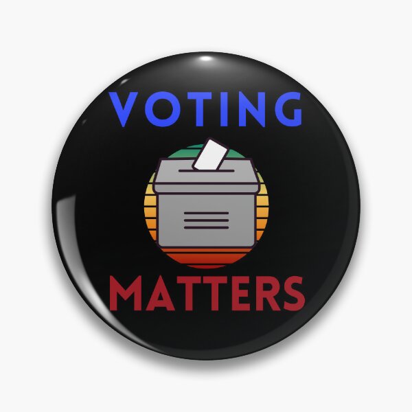 Item preview, Voting Matters designed and sold by Leaping-Toad.