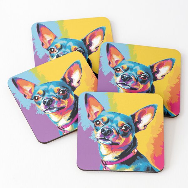 Item preview, Chihuahua pop art designed and sold by hhh-art.
