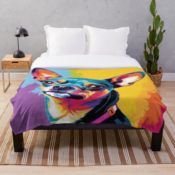Item preview, Chihuahua pop art designed and sold by hhh-art.