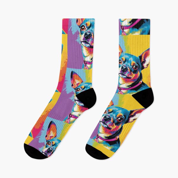 Item preview, Chihuahua pop art designed and sold by hhh-art.