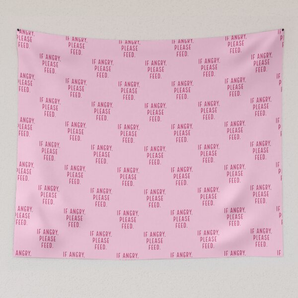 Item preview, If Angry Please Feed - Hangry - Humour  designed and sold by artbymandymeow.