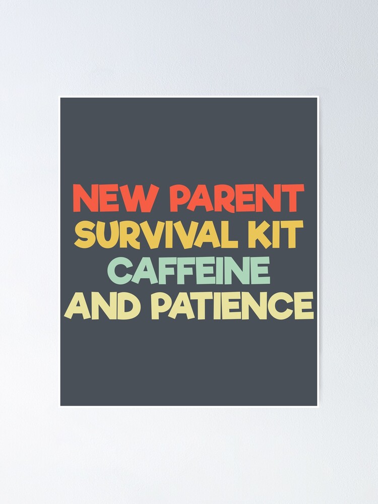 Kit de survie des jeunes parents  Kit de survie, Kit de survie