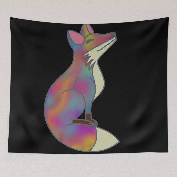 Item preview, Happy Fox - Rainbow Hematite designed and sold by A-Rickety-Ninja.
