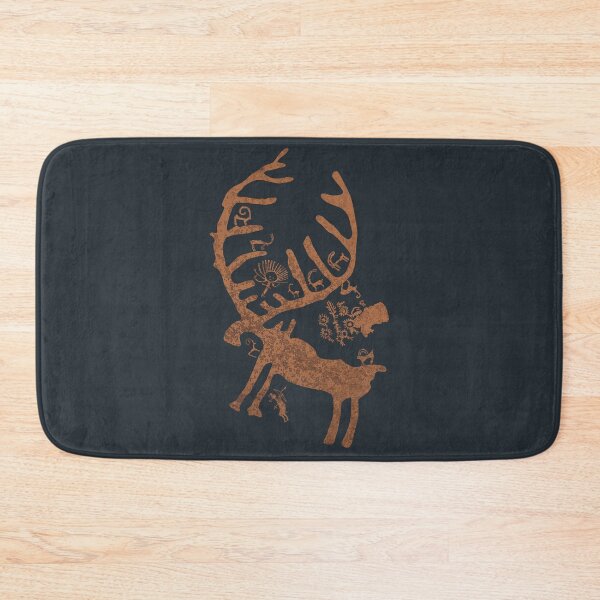 Item preview, Mother Deer Petroglyphs designed and sold by Iskender Asanaliev.