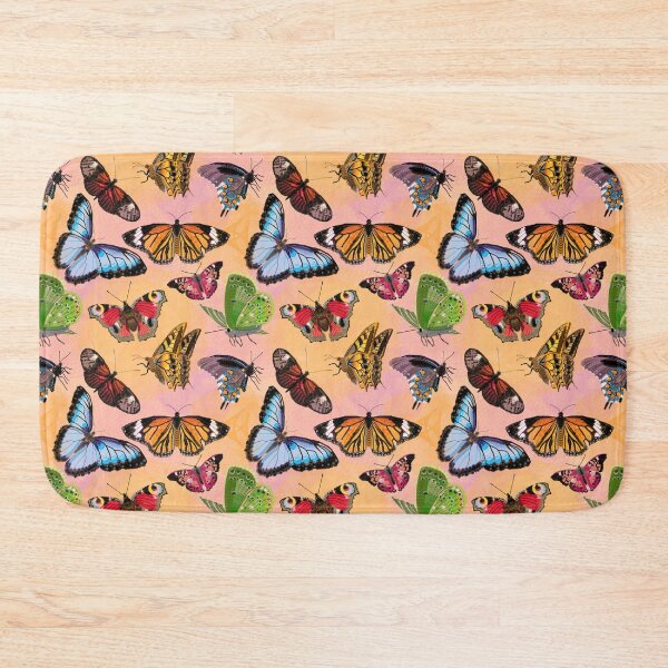 Item preview, Butterfly Kaleidoscope: a Patterned Spirograph Collage designed and sold by RachelEDesigns.