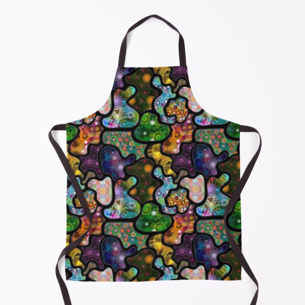 Item preview, Dark Terrain: a Patterned Spirograph Collage designed and sold by RachelEDesigns.