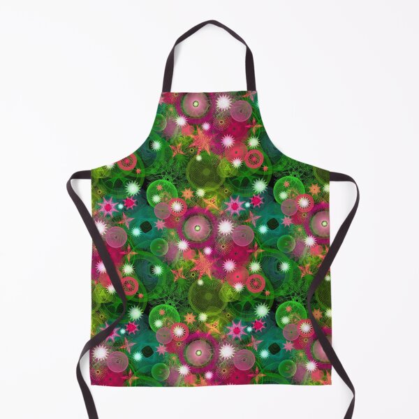 Item preview, Jungle Stars: a Patterned Spirograph Collage designed and sold by RachelEDesigns.