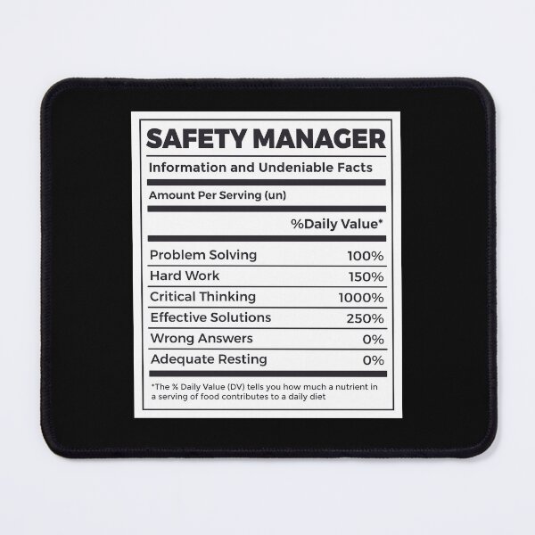 Item preview, Funny Occupational Health Safety Officer Manager Supervisor designed and sold by MrEddie10.