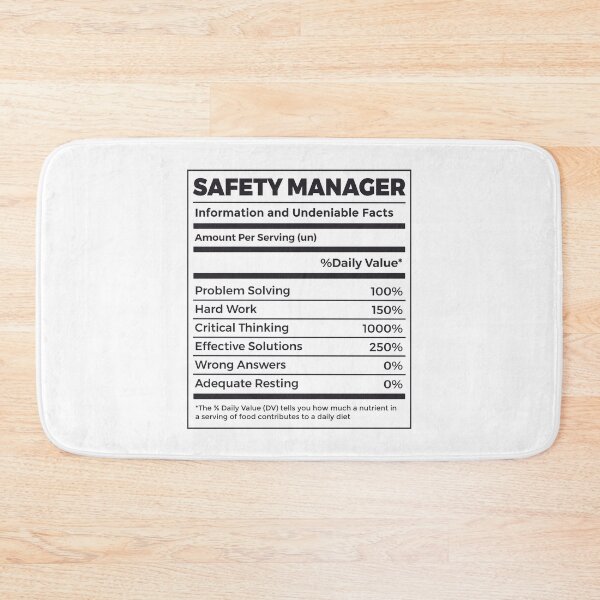 Item preview, Funny Occupational Health Safety Officer Manager Supervisor designed and sold by MrEddie10.