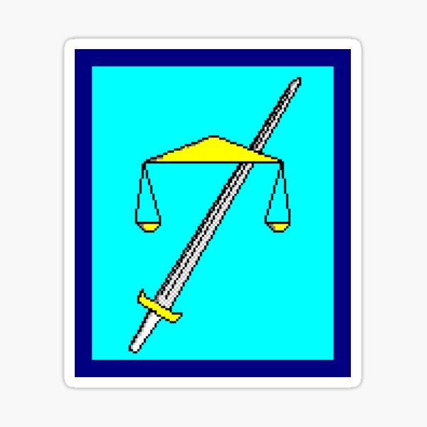 Item preview, TempleOS logo designed and sold by Mateorl.