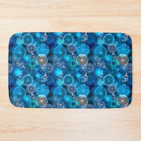 Item preview, Ocean Patterns: a Patterned Spirograph Collage designed and sold by RachelEDesigns.
