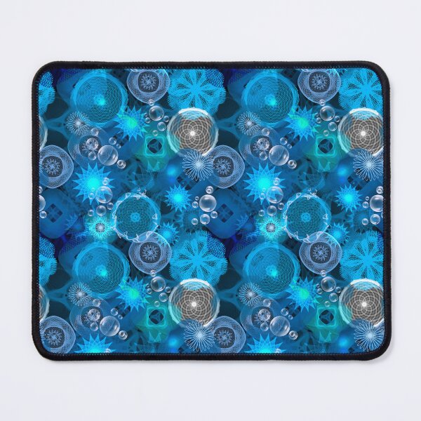 Item preview, Ocean Patterns: a Patterned Spirograph Collage designed and sold by RachelEDesigns.