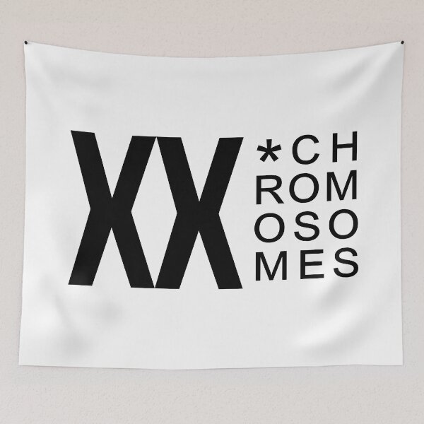 Item preview, XX CHROMOSOMES BLACK designed and sold by dedesuperman.