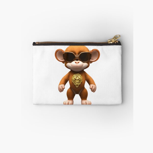 Item preview, Monkey in cartoon style designed and sold by IrinaGuArt.