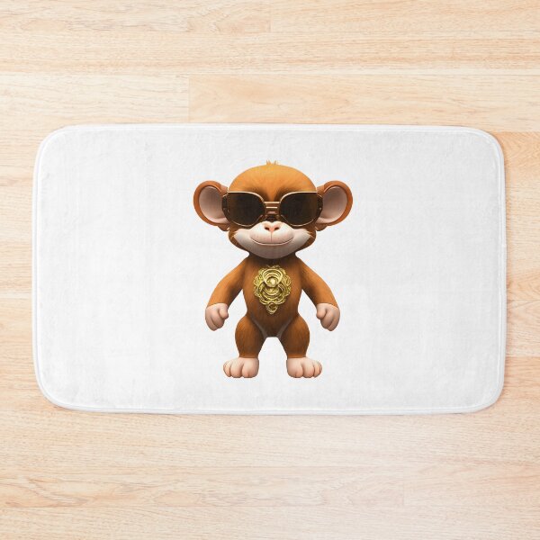 Item preview, Monkey in cartoon style designed and sold by IrinaGuArt.