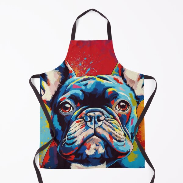 Item preview, French bulldog pop art designed and sold by hhh-art.