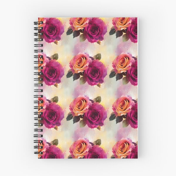 Item preview, Verticle Antique Abstract Rose Pattern Water Color Pattern designed and sold by Infinitelypink.