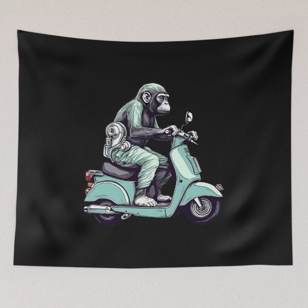 Item preview, Scooter Rider Ape designed and sold by hamishby.