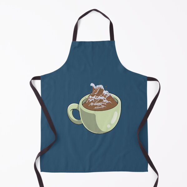 Item preview, Coffee with ocean waves splash designed and sold by Donutlovers.