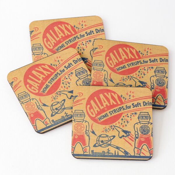 Item preview, Retro Galaxy Soft Drinks Advertisement designed and sold by DukeGroovy.