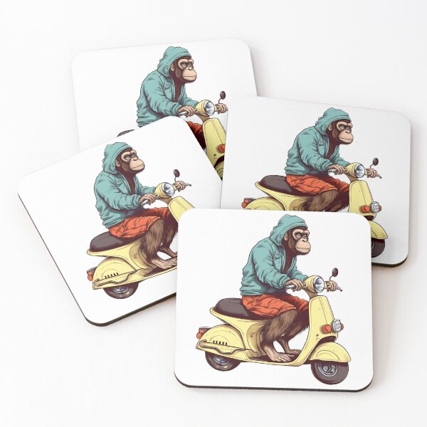 Item preview, Scooter Rider Ape designed and sold by hamishby.