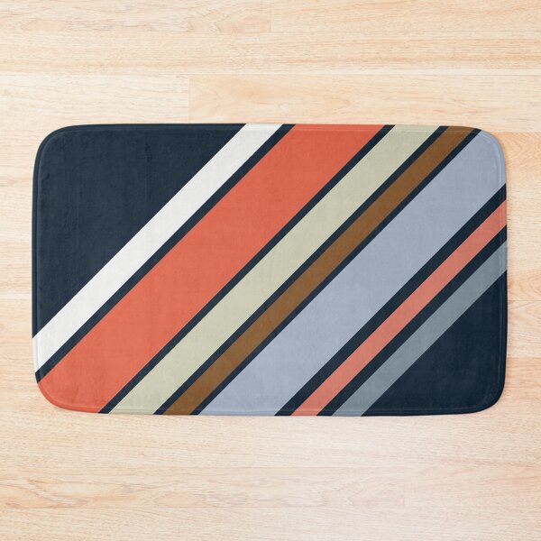Item preview, Diagonal retro style stripes design designed and sold by BattaAnastasia.