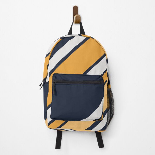 Item preview, Diagonal yellow and gray retro style stripes design designed and sold by BattaAnastasia.