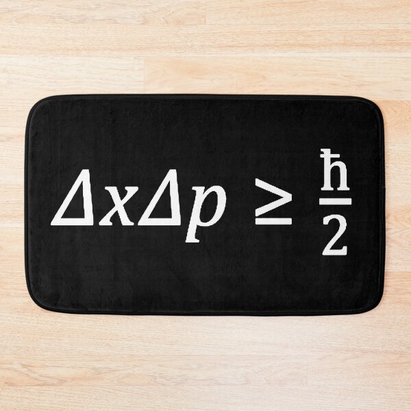 Item preview, heisenberg uncertainty principle, quantum mechanics designed and sold by NoetherSym.