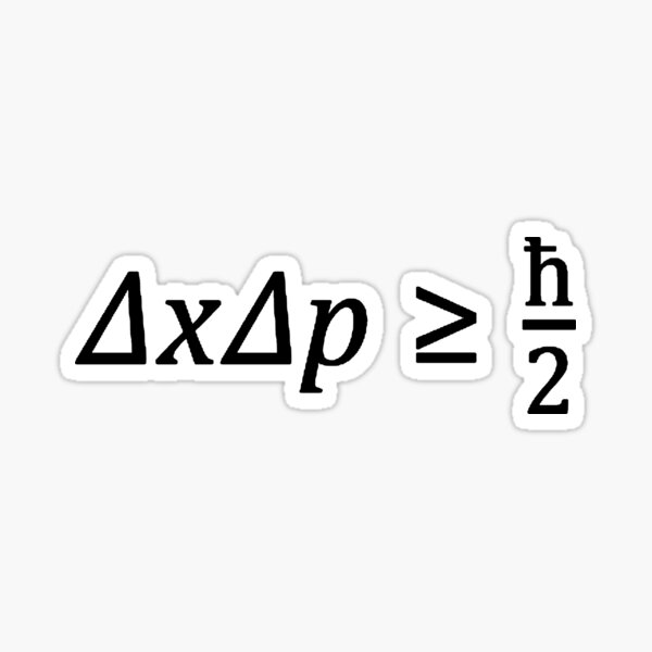 Item preview, heisenberg uncertainty principle, quantum mechanics designed and sold by NoetherSym.