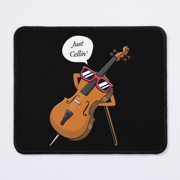 Item preview, Funny cello music instrument chilling designed and sold by Donutlovers.