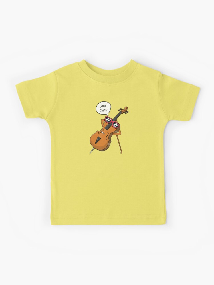 T-shirt regali divertenti violoncello